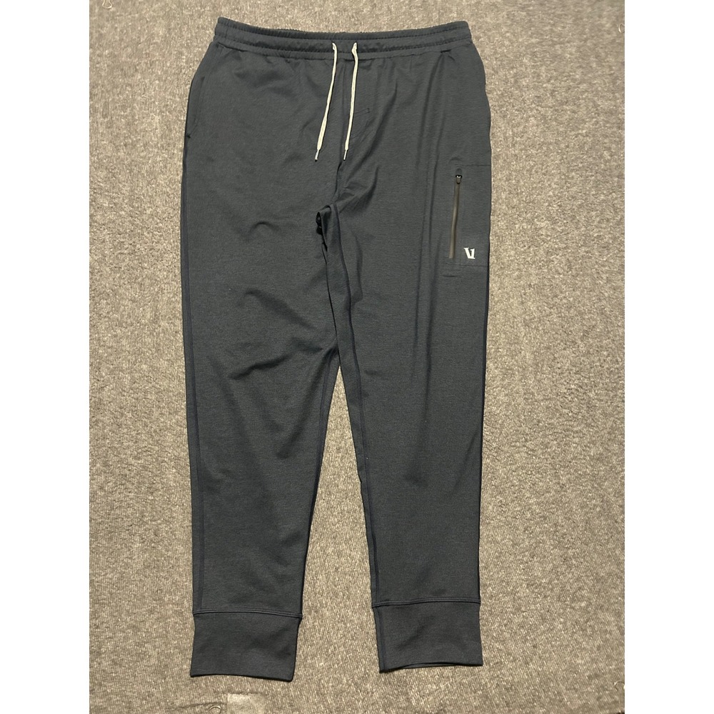 Vuori Sunday Performance Joggers Mens blue V416 Athletic Training Pants - XL